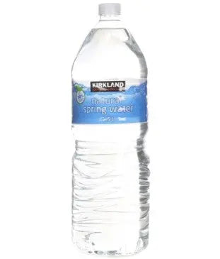 Kirkland Signature Natural Spring Water  4 x 1.5L - RV Drinks