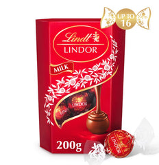 Lindt Lindor Milk Chocolate Truffles Box 2 x 200g