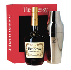 Hennessy VS Cognac Brandy Henny-Rita Cocktail Shaker Gift Pack 70cl