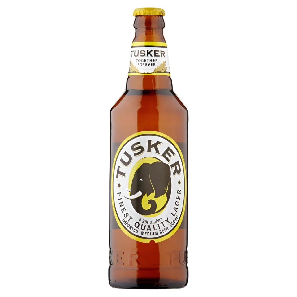Tusker Premium Lager Beer 4x500ml