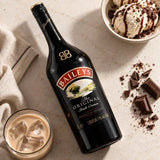 Baileys Irish cream liqueur bottle, ideal for desserts and coffee