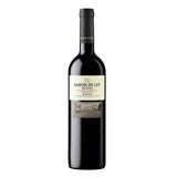 Baron de Ley Reserva Rioja wine bottle on a white background