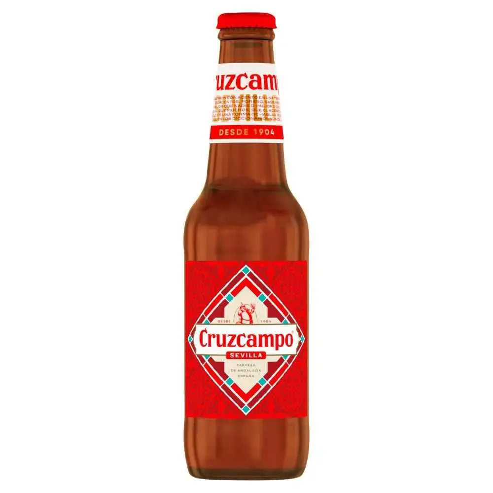 Cruzcampo Sevilla Lager Beer 4x330ml - RV Drinks