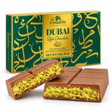 Evadore Dubai chocolate bar with pistachio-style filling, 1kg