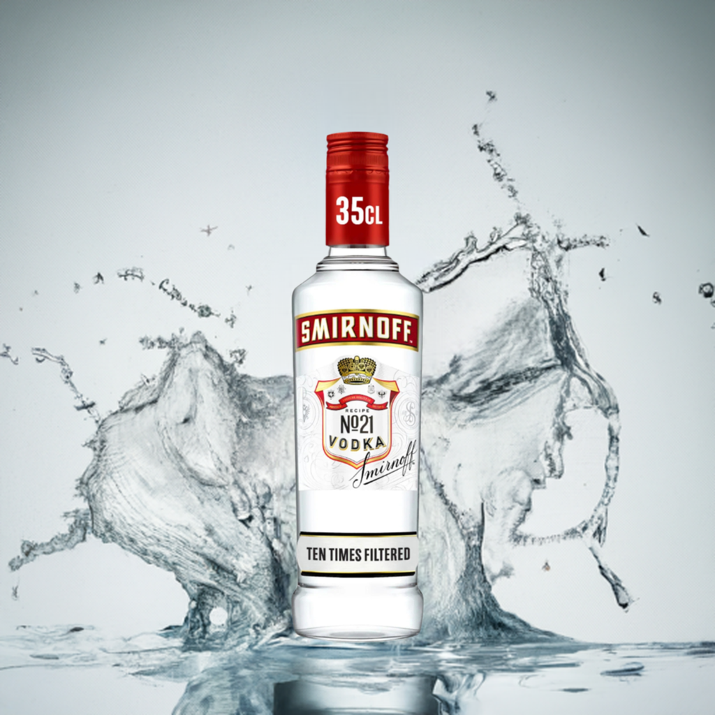 SMIRNOFF NO. 21 RED LABEL VODKA 35CL