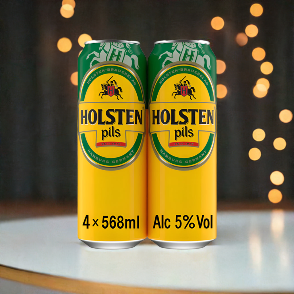 Holsten Pils Lager Beer 4 x 568ml