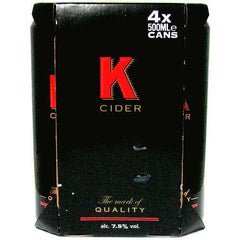 K CIDER CAN 4X500ML