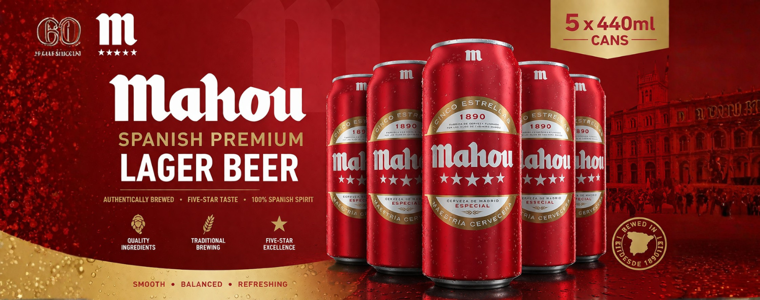 mahou spanish premium lager