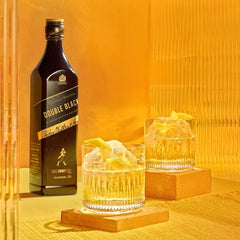 JOHNNIE WALKER DOUBLE BLACK LABEL BLENDED SCOTCH WHISKEY 70cl