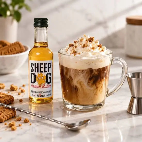 Sheep Dog Peanut Butter whiskey 5cl miniature bottle